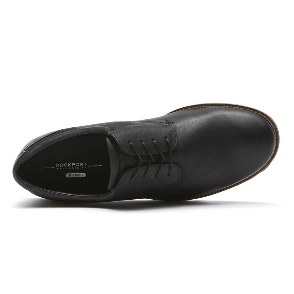 Rockport Singapore Mens Oxfords - Sharp & Ready Colben Black - JL0716254